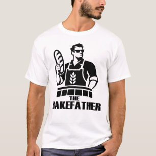 Der Bakefather Lustiges Back-T-Shirt T-Shirt