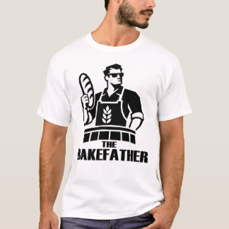 Der Bakefather Lustiges Back-T-Shirt T-Shirt