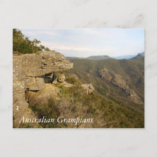 Der Balconies Grampians National Park, Australien Postkarte