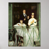 Der Balkon - Edouard Manet