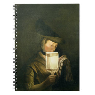 Der Balladen-Sänger, c.1764 (Öl auf Leinwand) Notizblock