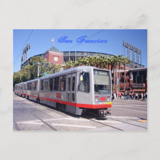 Der Ballpark in San Francisco Postkarte