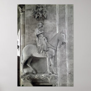 Der Bamberger Reiter, 1230-35 Poster
