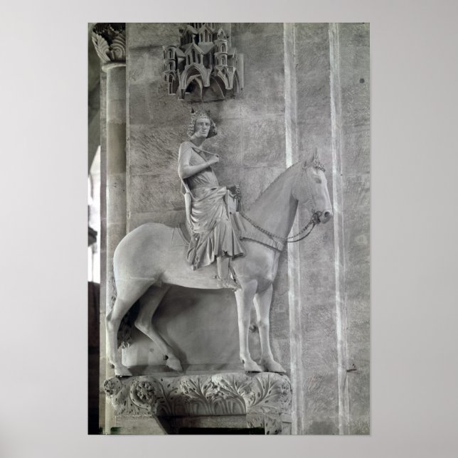 Der Bamberger Reiter, 1230-35 Poster (Vorne)