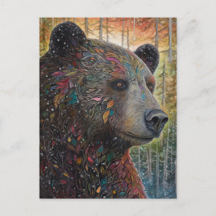 Der Bär Postkarte