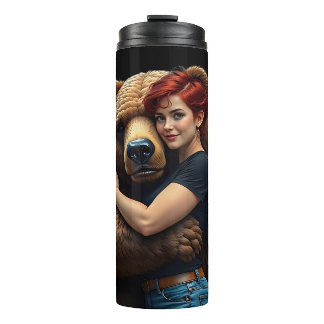 Der Bär Thermosbecher (Vorderseite)