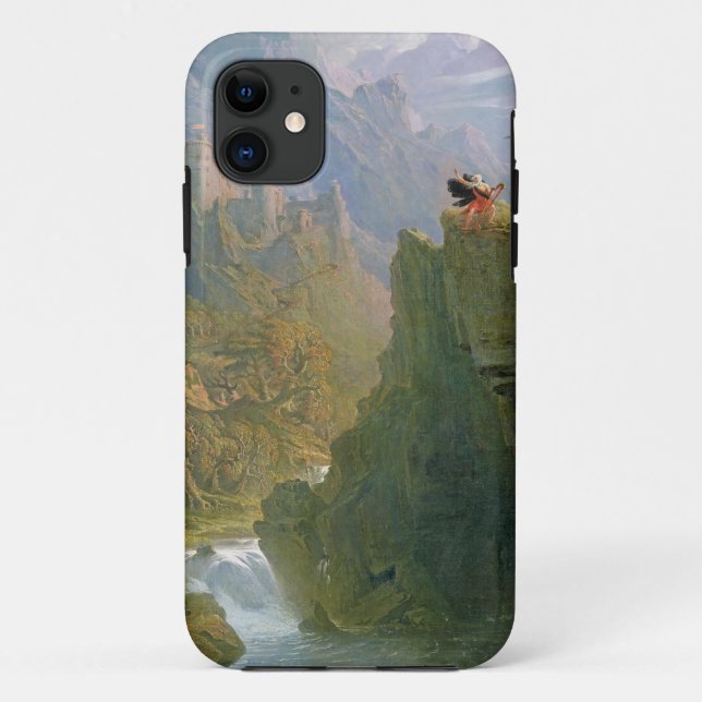 Der Barde, c.1817 (Öl auf Leinwand) Case-Mate iPhone Hülle (Rückseite)