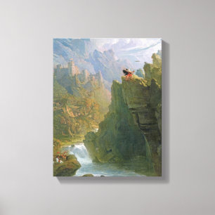 Der Barde, c.1817 (Öl auf Leinwand) Leinwanddruck