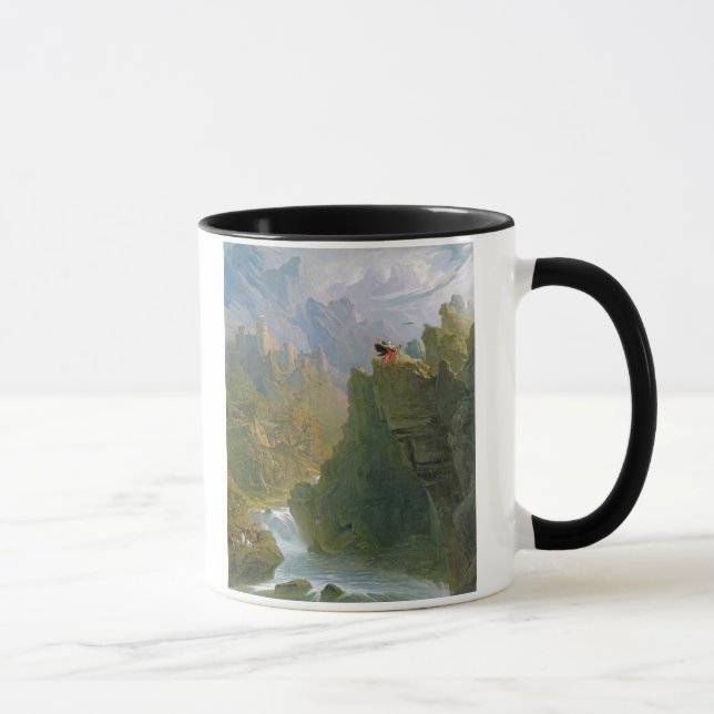 Der Barde, c.1817 (Öl auf Leinwand) Tasse (Rechts)