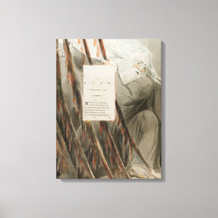 Der Barde: Eine Pindaric Ode, 'von den Gedichten Leinwanddruck