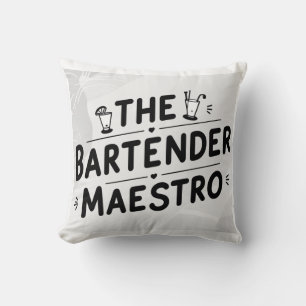 Der Barkeeper Maestro Kissen