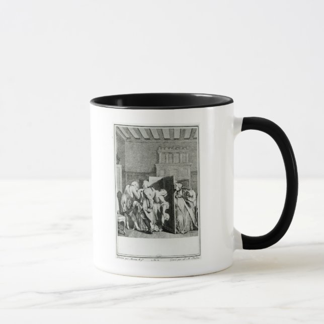 Der Baron… begrüßtes Candide Tasse (Rechts)