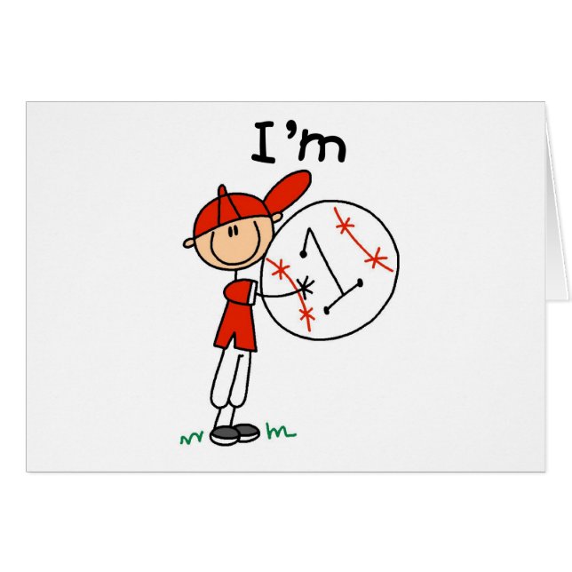 Der Baseball des Jungen bin ich 1 (Vorderseite (Horizontal))