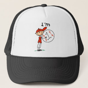 Der Baseball des Jungen bin ich 1 Truckerkappe