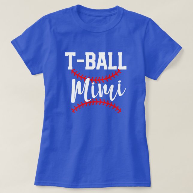Der Baseball-Großmutter-Spiel-Geschenk der Frauen T-Shirt (Design vorne)