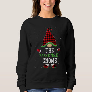 Der Basketball-Gnom-Gruppen-Weihnachts-Schlafanzug Sweatshirt