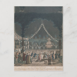 Der Bastille-Ball Postkarte