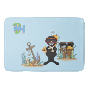 Der Bath Mat des gesunkenen Schatztruchs Badematte