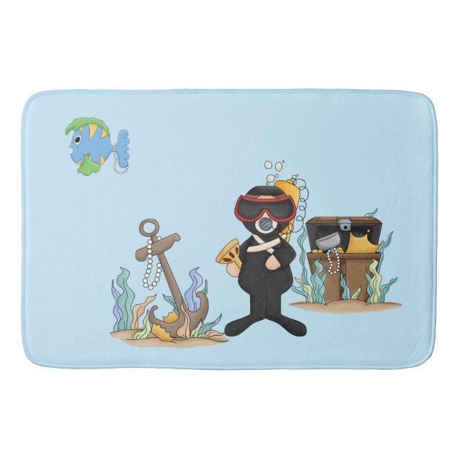 Der Bath Mat des gesunkenen Schatztruchs Badematte (Vorderseite)