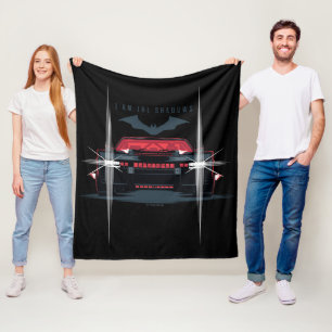 Der Batman Batmobile - Ich bin die Schatten Fleecedecke