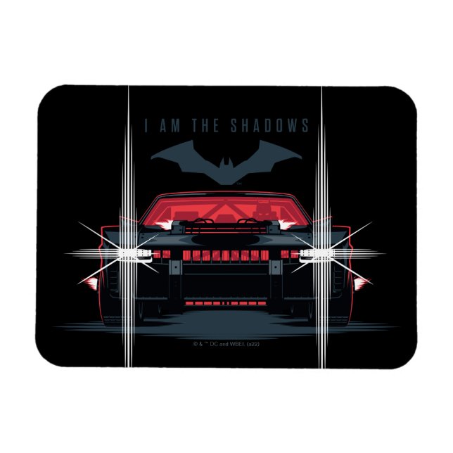 Der Batman Batmobile - Ich bin die Schatten Magnet (Horizontal)