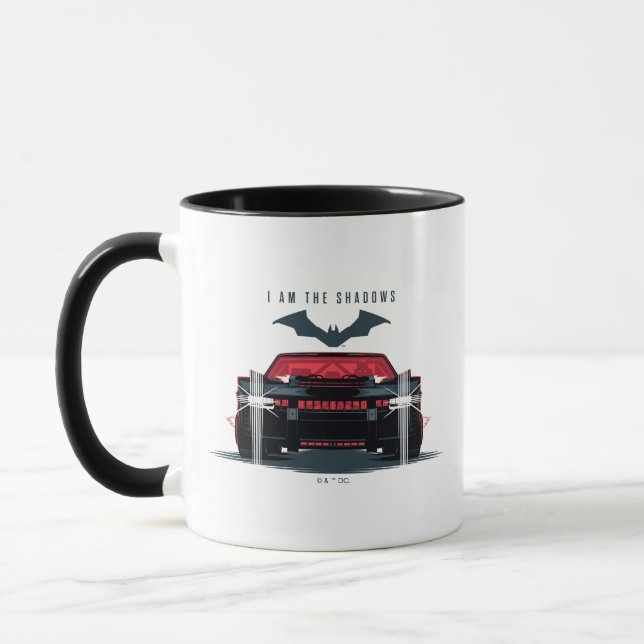 Der Batman Batmobile - Ich bin die Schatten Tasse (Links)