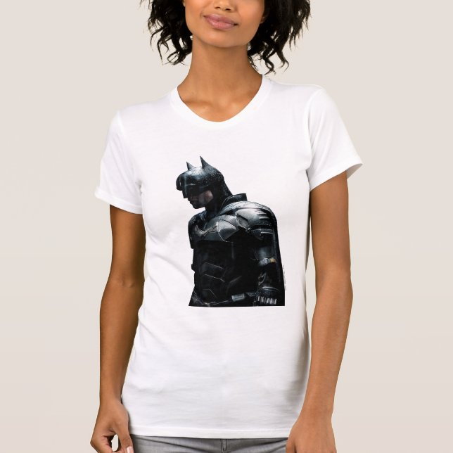 Der Batman im Regen T-Shirt (Vorderseite)