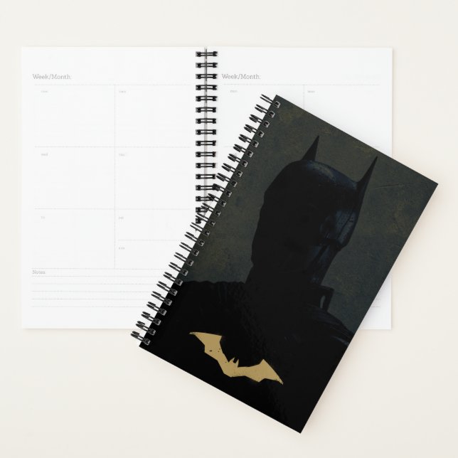 Der Batman mit dem goldenen Bat-Symbol Planer (Anzeige)