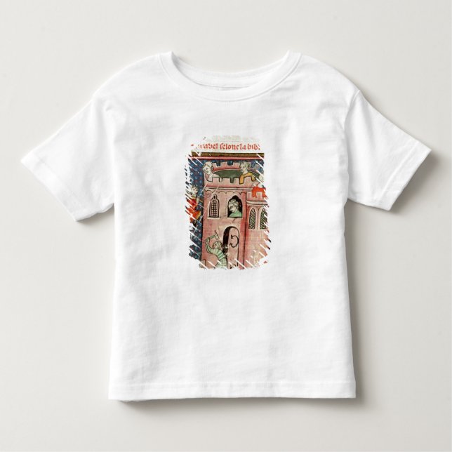 Der Bau des Turms von Babel Kleinkind T-shirt (Vorderseite)