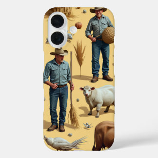 Der Bauer, dessen Ernte vorbei ist iPhone 16 Hülle