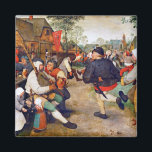 Der Bauerntanz, Pieter Bruegel Magnet<br><div class="desc">Pieter Bruegel der Ältere (1525-1530 - 9. September 1569) war der bedeutendste Künstler der holländischen und flämischen Renaissance-Malerei, ein Maler und Printmacher aus Brabant, bekannt für seine Landschaften und Bauernszenen (so genannte Genre Malerei); er war Pionier in der Herstellung beider Arten in großen Gemälden den Schwerpunkt bilden. Künstler schätzen, dass...</div>