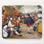 Der Bauerntanz, Pieter Bruegel Mousepad<br><div class="desc">Pieter Bruegel der Ältere (1525-1530 - 9. September 1569) war der bedeutendste Künstler der holländischen und flämischen Renaissance-Malerei, ein Maler und Printmacher aus Brabant, bekannt für seine Landschaften und Bauernszenen (so genannte Genre Malerei); er war Pionier in der Herstellung beider Arten in großen Gemälden den Schwerpunkt bilden. Künstler schätzen, dass...</div>