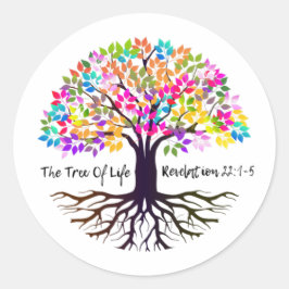 Der Baum der Aufkleber des Lebens 20 pro Blatt