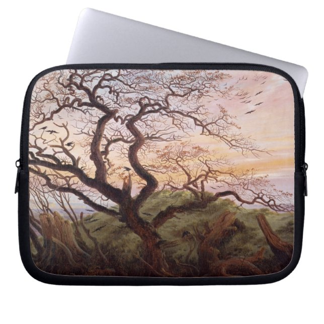 Der Baum der Krähen, 1822 Laptopschutzhülle (Vorderseite)