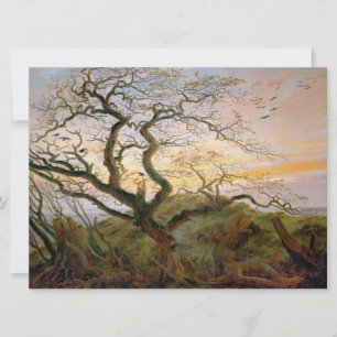 Der Baum der Krähen (von Caspar David Friedrich) Karte