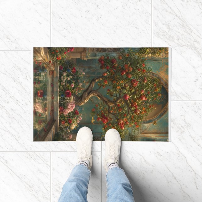 Der Baum der Rubingeheimnisse Fußmatte (Indoor)