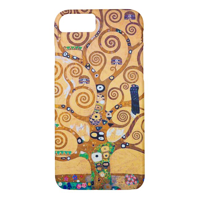 Der Baum des Lebens (Detail), Klimt Case-Mate iPhone Hülle (Rückseite)