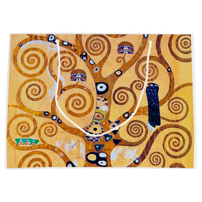 Der Baum des Lebens (Detail), Klimt Große Geschenktüte (Vorderseite)