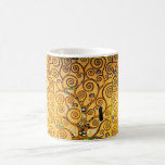 Der Baum des Lebens, Gustav Klimt Kaffeetasse<br><div class="desc">Gustav Klimt (14. Juli 1862 - 6. Februar 1918) war ein österreichischer symbolischer Maler und einer der prominentesten Mitglieder der Wiener Sezessionsbewegung. Klimt ist bekannt für seine Gemälde, Wandmalereien, Skizzen und andere Kunstgegenstände. Neben seinen figurativen Werken, die Allegorien und Portraits enthalten, malte er Landschaften. Unter den Künstlern der Wiener Sezession...</div>