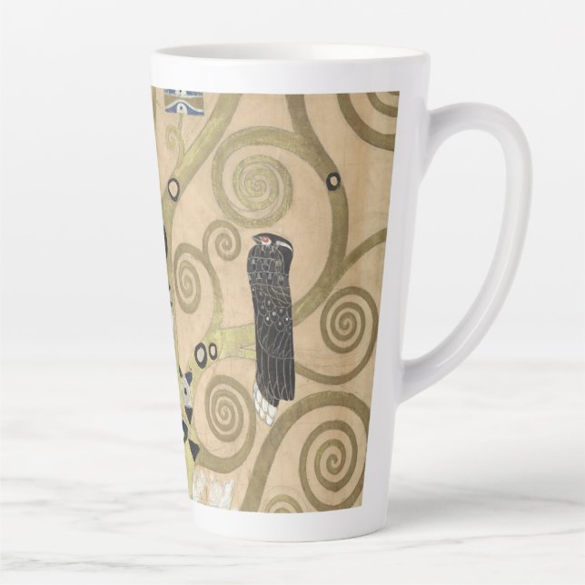 Der Baum des Lebens, Gustav Klimt Ölmalerei  Milchtasse (Rechts)