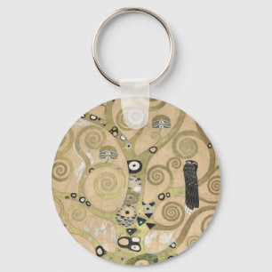Der Baum des Lebens, Gustav Klimt Ölmalerei  Schlüsselanhänger