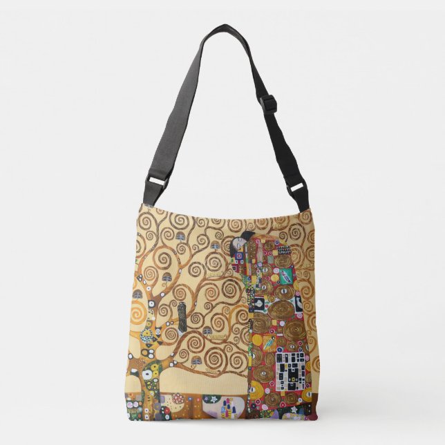 Der Baum des Lebens | Gustav Klimt | Tragetaschen Mit Langen Trägern (Vorderseite)