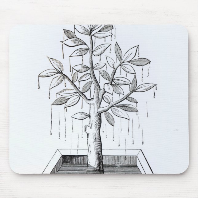 Der Baum des Lebens oder der weinende Baum Mousepad (Vorne)