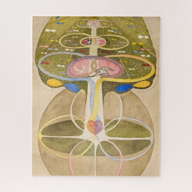 Der Baum des Wissens von Hilma af Klint (Vertikal)