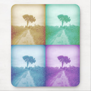 Der Baum in Farben Mousepad