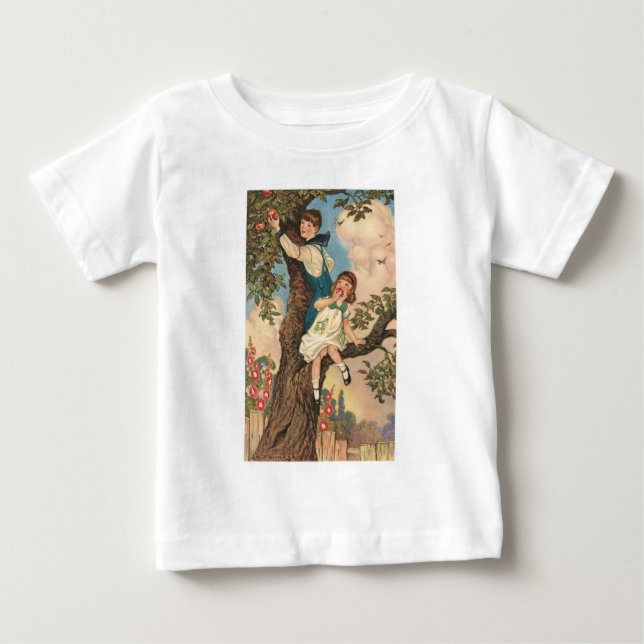 Der Baum klettert Baby T-shirt (Vorderseite)