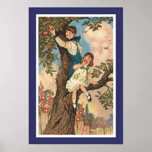 Der Baum klettert Poster