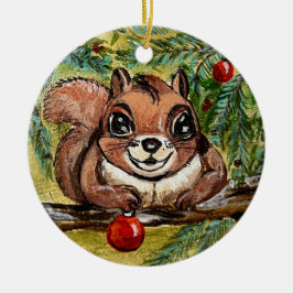 Der Baum sieht toll aus! Keramik Ornament