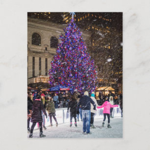 Der Baum und die Skater Postkarte