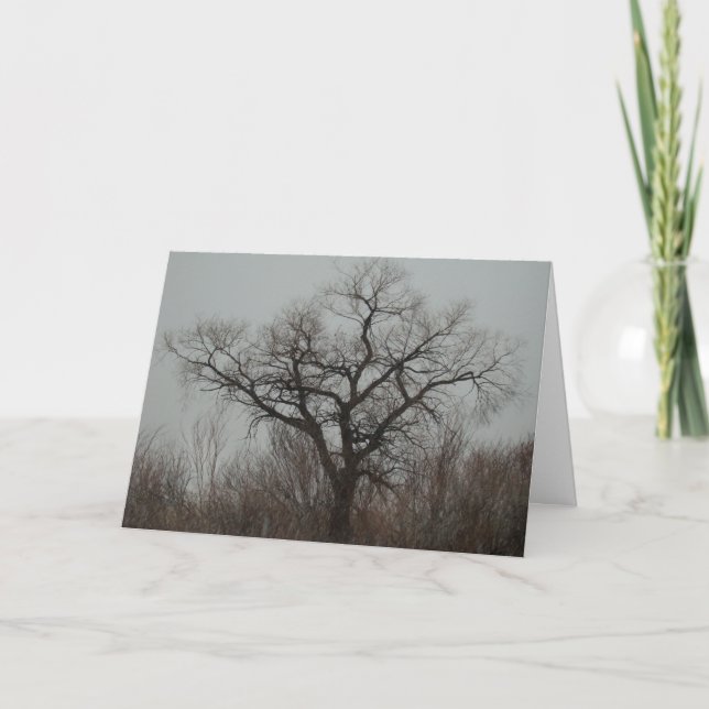 Der Baum - Vatertag Karte (Vorderseite)